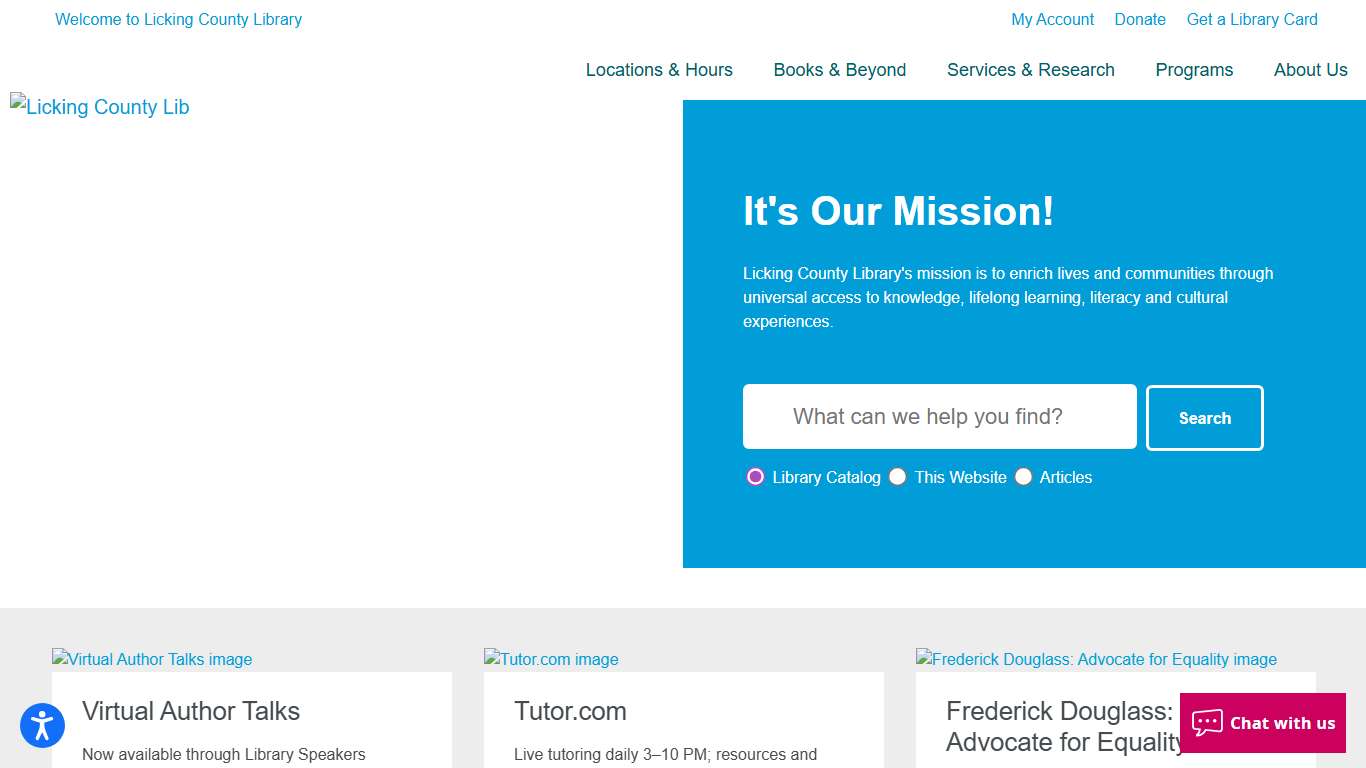 Licking County Library System Licking County, Ohio